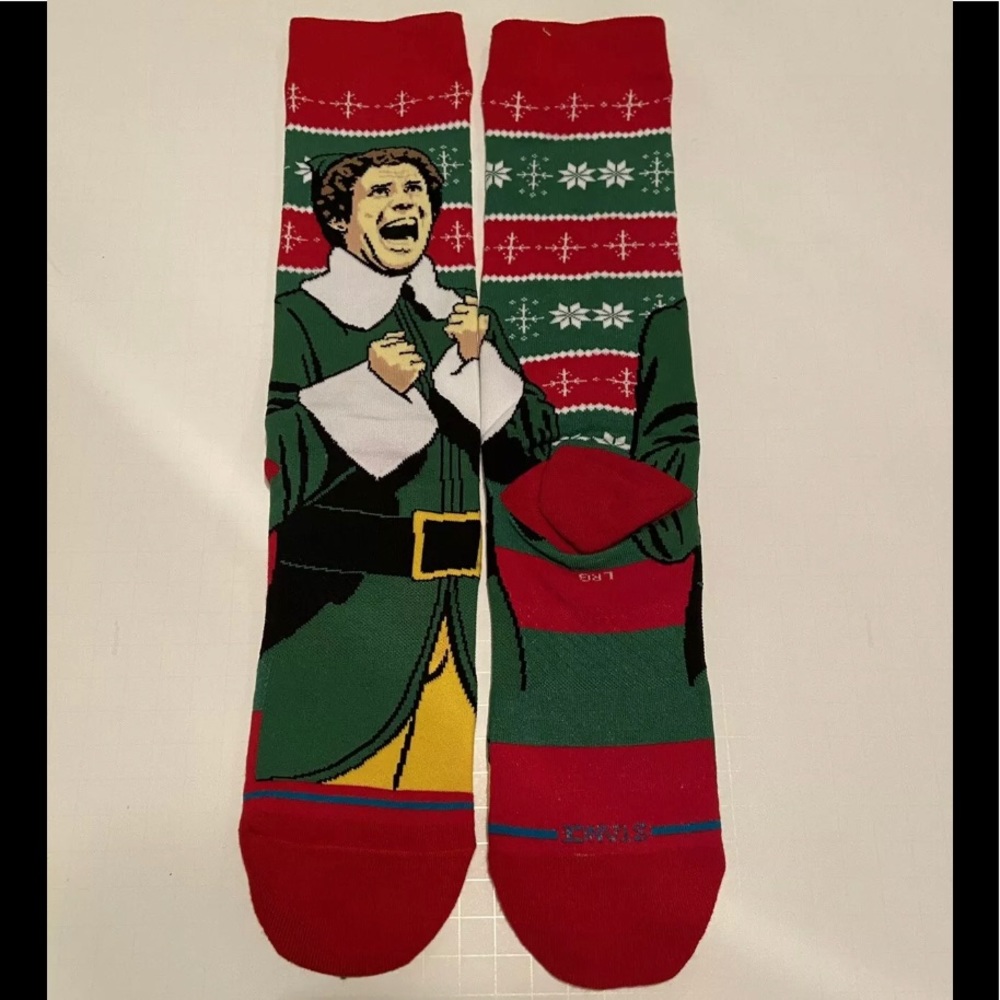 New Elf Christmas Crew Socks Buddy Elf